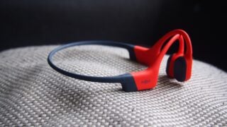 Shokz OpenSwim Pro on trainer